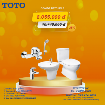 Combo thiết bị vệ sinh TOTO số 2