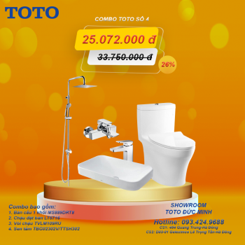 Combo thiết bị vệ sinh TOTO số 4