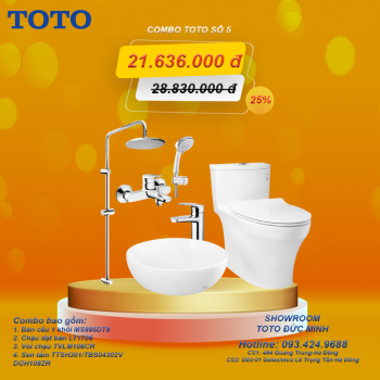 Combo thiết bị vệ sinh TOTO số 5