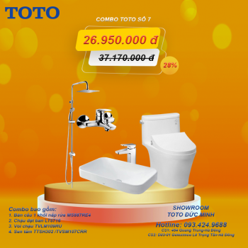 Combo thiết bị vệ sinh TOTO số 7