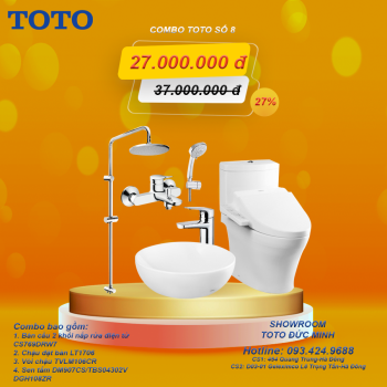Combo thiết bị vệ sinh TOTO số 8