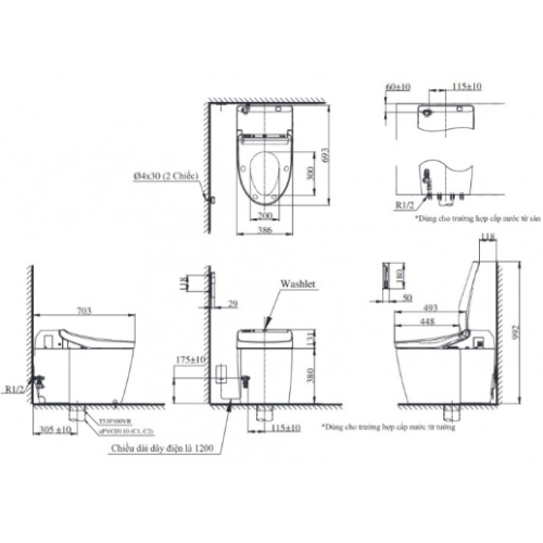Bồn Cầu Thông Minh TOTO CS988VT/TCF9575Z NEOREST DH