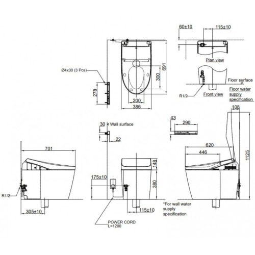 Bồn Cầu Thông Minh TOTO CS989VT/TCF9768WZ Neorest RH